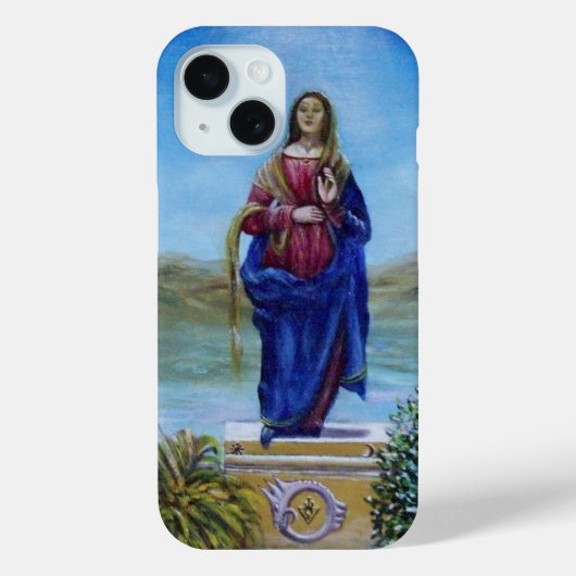 UNSER LADY OF LIGHT Madonna of Immaculate Concepti Case-Mate iPhone Hülle (Rückseite)