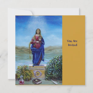 UNSER LADY OF LIGHT Madonna of Immaculate Concepti Einladung