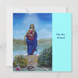UNSER LADY OF LIGHT Madonna of Immaculate Concepti Einladung