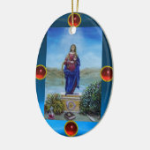 UNSER LADY OF LIGHT Madonna of Immaculate Concepti Keramik Ornament (Links)