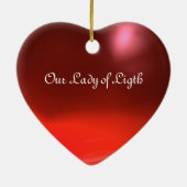 UNSER LADY OF LIGHT Madonna of Immaculate Concepti Keramikornament (Hinten)