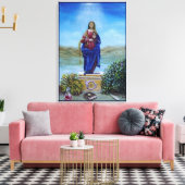 UNSER LADY OF LIGHT Madonna of Immaculate Concepti Leinwanddruck (Insitu (Wohnzimmer))