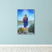 UNSER LADY OF LIGHT Madonna of Immaculate Concepti Leinwanddruck (Insitu (Holzboden))