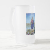 UNSER LADY OF LIGHT Madonna of Immaculate Concepti Mattglas Bierglas (Vorderseite Links)