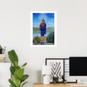 UNSER LADY OF LIGHT Madonna of Immaculate Concepti Poster (Heimbüro)