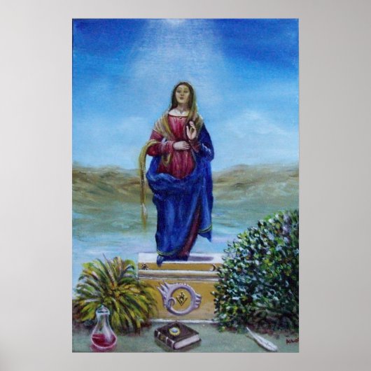 UNSER LADY OF LIGHT Madonna of Immaculate Concepti Poster (Vorne)