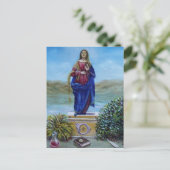 UNSER LADY OF LIGHT Madonna of Immaculate Concepti Postkarte (Stehend Vorderseite)