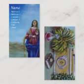 UNSER LADY OF LIGHT Madonna of Immaculate Concepti Visitenkarte (Vorne/Hinten)