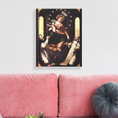 UNSER LADY POMPEII LEINWANDDRUCK (Insitu (Wohnzimmer))