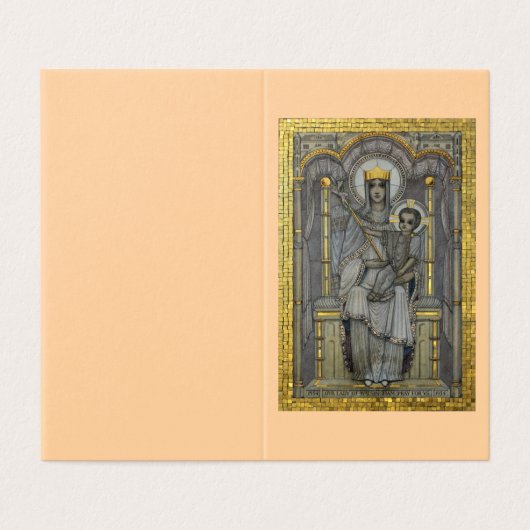 UNSER LADY WALSINGHAM Card (Außenseite Aufgefaltet)