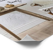 "Unser Leben wird durch Details zerrissen. vereinf Poster (Ecke)