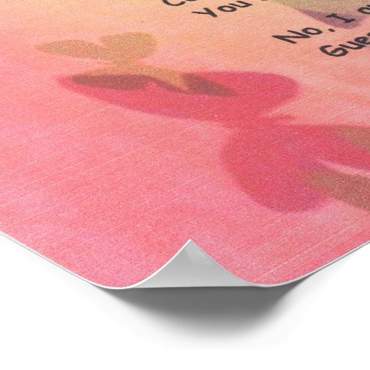 Unser Lebensgedicht Conception Pro Poster (Ecke)