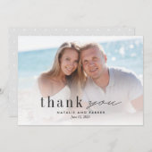 Unser Liebe Foto Hochzeit Vielen Dank Card #OLC Dankeskarte (Vorne/Hinten)