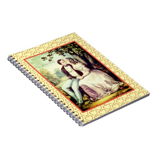 Unser Liebe-Geschichten-romantisches Notizblock (Rechte Seite)