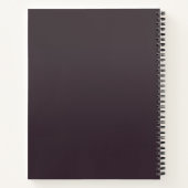 Unser Lieblingslied - Kundenspezifisches Foto  Notizblock (Rückseite)