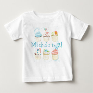 Unser "Lil Cupcake", Personalisiertes Baby T-Shirt