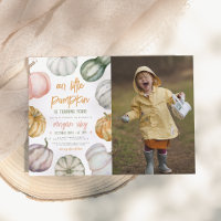 Unser Little Pumpkin Boho Fall Birthday Party Foto