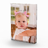 Unser Mädchen-Kind Fotoblock (Rechts)