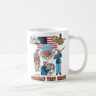 unser Militär Kaffeetasse