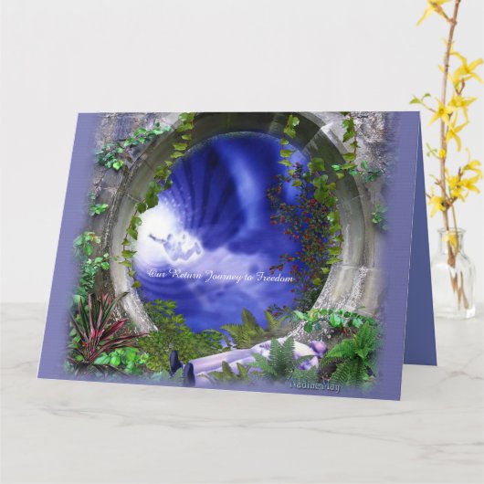 Unser Mitgefühl Karte (Gelbe Blume)