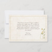 Unser nächstes Kapitel Storybook Kinderdusche Dankeskarte (Rückseite)