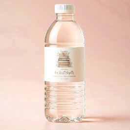 Unser nächstes Kapitel Storybook Kinderdusche-Part Wasserflaschenetikett