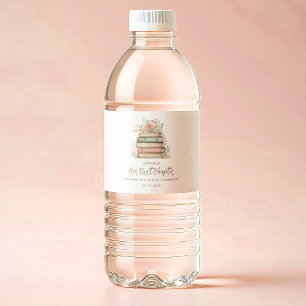 Unser nächstes Kapitel Storybook Kinderdusche-Part Wasserflaschenetikett