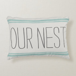 UNSER NEST-Reversible Accent Pillow Dekokissen