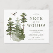 Unser neuer Hahn des Waldes | Ankündigung der Befö Postkarte (Vorderseite)