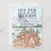 Unser neuer Hahn des Waldes | Party für die Hausha Einladung (Vorderseite)