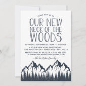 Unser neuer Hahn des Waldes | Party zur Aufwärmung Einladung (Vorderseite)