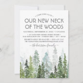 Unser neuer Hahn des Waldes | Party zur Aufwärmung Einladung (Vorderseite)