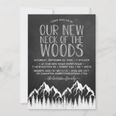 Unser neuer Hahn des Waldes | Party zur Aufwärmung Einladung (Vorderseite)