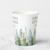 Unser neuer Hahn des Waldes | Party zur Aufwärmung Pappbecher (Rechts)