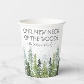 Unser neuer Hahn des Waldes | Party zur Aufwärmung Pappbecher (Vorderseite)