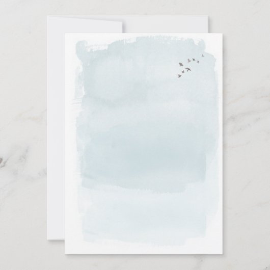 Unser neuer Nacken der Kiefernhaine Mitteilungskarte (Rückseite)