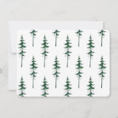 Unser neuer Nacken der Kiefernwälder, die sich bew Einladung (Rückseite)