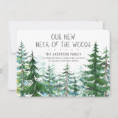 Unser neuer Nacken der Kiefernwälder, die sich bew Einladung (Vorderseite)