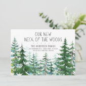 Unser neuer Nacken der Kiefernwälder, die sich bew Einladung (Stehend Vorderseite)