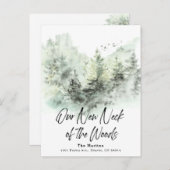 Unser neuer Nacken der Woods Moving Ankündigung (Vorne/Hinten)