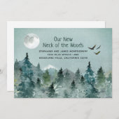Unser neuer Nacken der Woods Moving Announcement C Ankündigung (Vorne/Hinten)