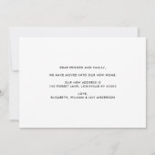 Unser neuer Nacken des Wald-Berg-Moving Ankündigung (Rückseite)