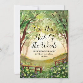 Unser neuer Nacken des Waldes neue Adresse Ankündi