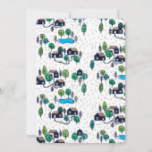 Unser neuer Nacken des Woods Housewarming-Party Einladung (Rückseite)