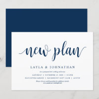 Unser neuer Plan Hochzeit ändern das Datum