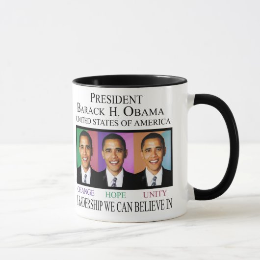 UNSER NEUER PRÄSIDENT TASSE (Rechts)