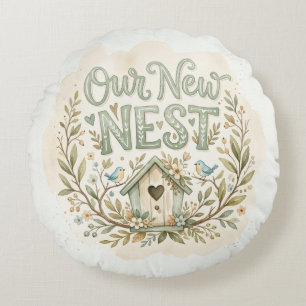 Unser neues Nest Kissen Haus-Einweihungsgeschenk D