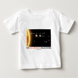Unser neues und verbessertes Solarsystem Baby T-shirt
