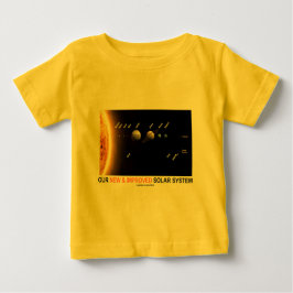 Unser neues und verbessertes Solarsystem Baby T-shirt