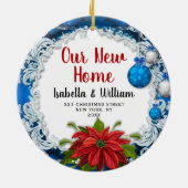 Unser neues Weihnachtsgeschenk der Zuhause| Neues  Keramik Ornament (Hinten)